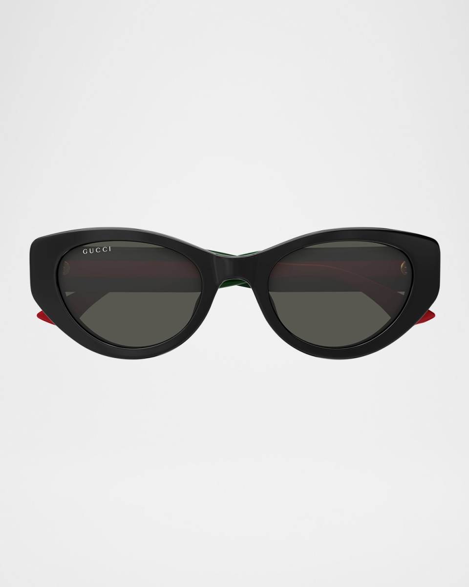 Cat-Eye Recycled Acetate Sunglasses